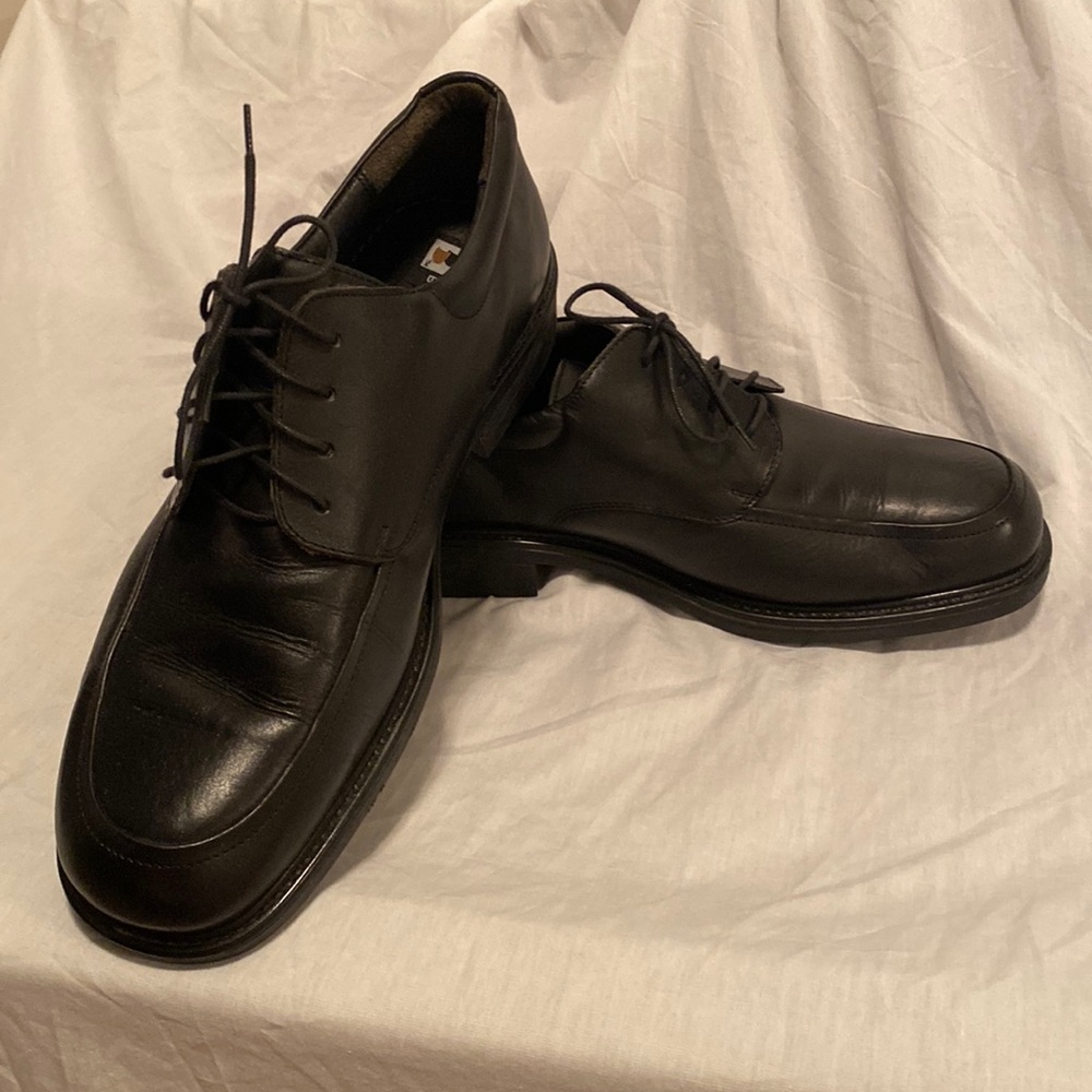 Mens Leather Brown Shoe (maker’s name)…size 10M…black in color